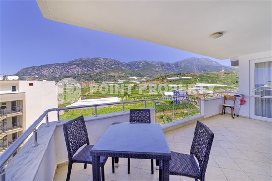 View furnished apartment with two bedrooms, 110m², in Mahmutlar, Alanya-id-1633-photo-20