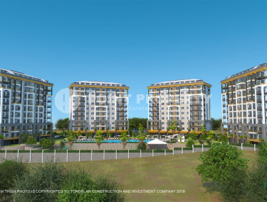 Apartments in a residential complex at the final stage of construction, in a picturesque area of Turkey - Avsallar-id-1005-photo-2