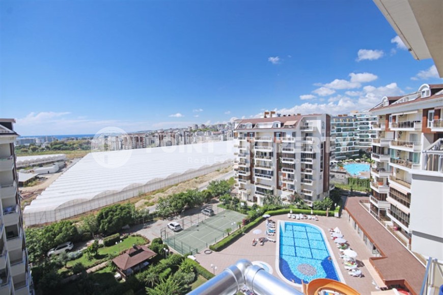 Panoramic two-level apartment overlooking the city and the sea, on the 7th floor with an attic 600 meters from the sea-id-8111-photo-15