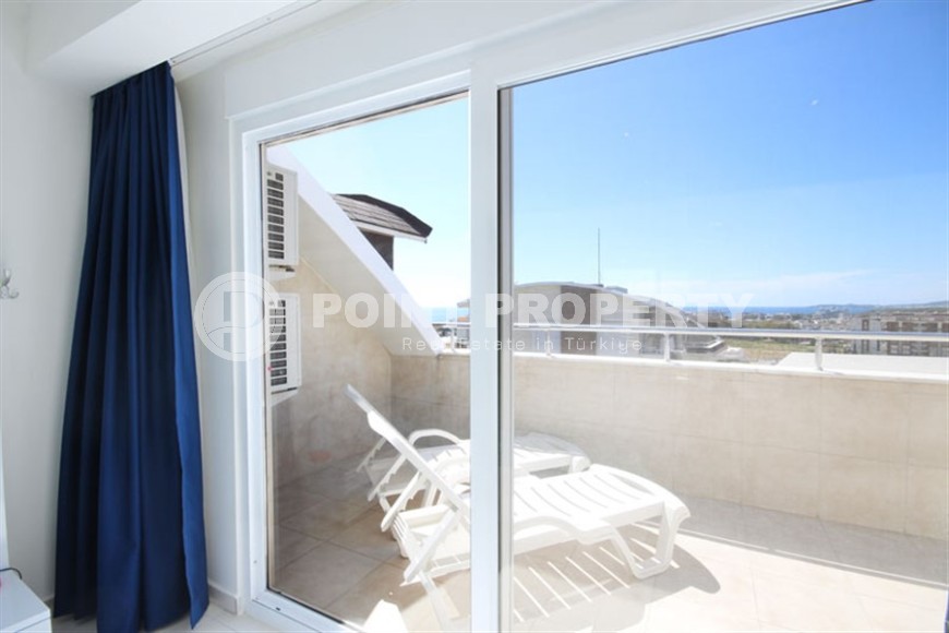 Panoramic two-level apartment overlooking the city and the sea, on the 7th floor with an attic 600 meters from the sea-id-8111-photo-17