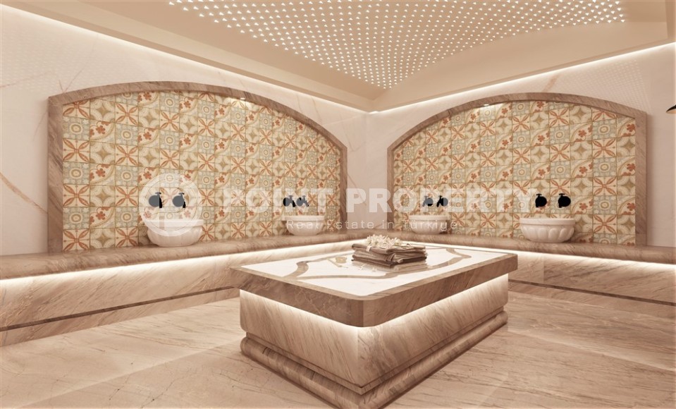 New investment project in a prestigious area of Alanya - Kargicak - 5-storey boutique residence with hotel infrastructure 300 meters from the sea-id-8116-photo-14