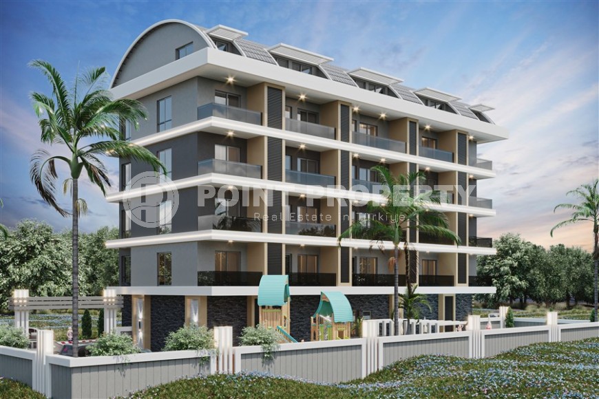 New investment project in a prestigious area of Alanya - Kargicak - 5-storey boutique residence with hotel infrastructure 300 meters from the sea-id-8116-photo-19