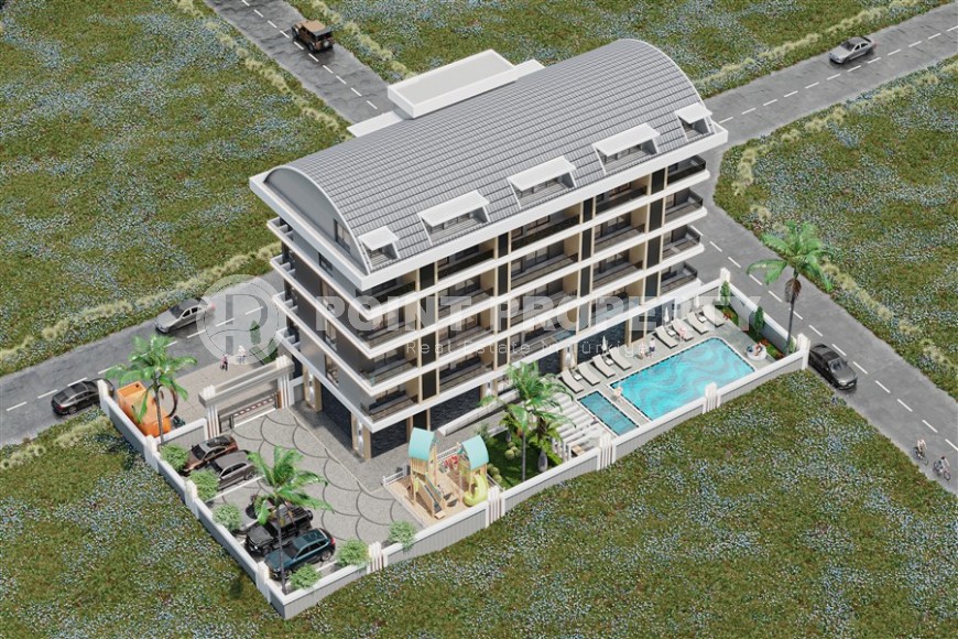 New investment project in a prestigious area of Alanya - Kargicak - 5-storey boutique residence with hotel infrastructure 300 meters from the sea-id-8116-photo-23