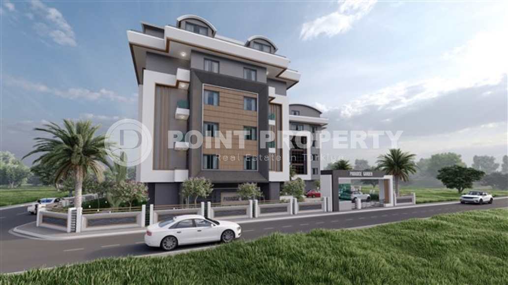 Two bedroom apartment, 75m², in a residence with a swimming pool under construction in Oba, Alanya-id-1636-photo-7
