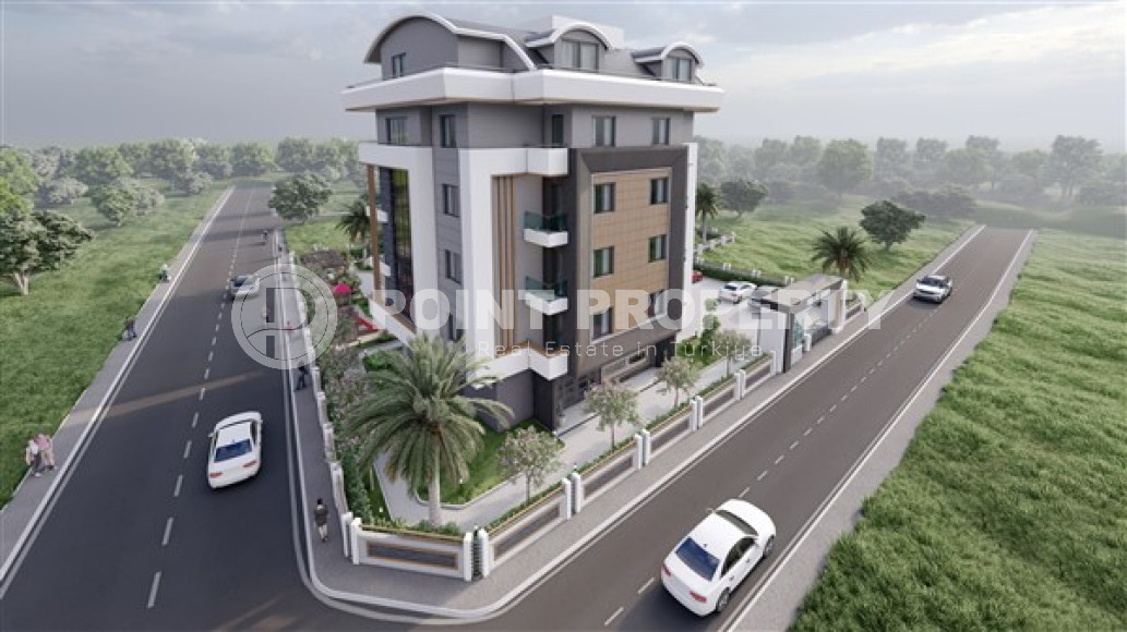 Two bedroom apartment, 75m², in a residence with a swimming pool under construction in Oba, Alanya-id-1636-photo-10