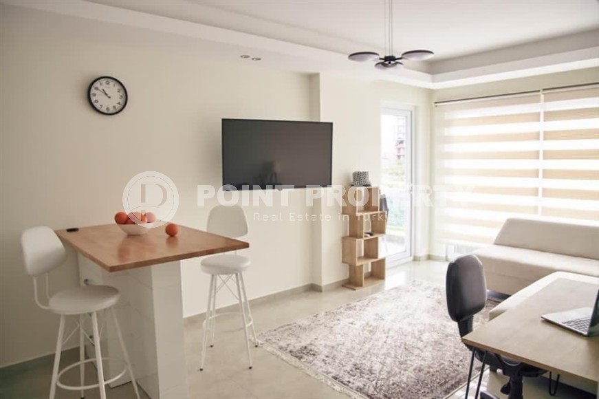 Современная квартира 1+1 в 500 метрах от моря, в центре района Махмутлар-id-8121-фото-2