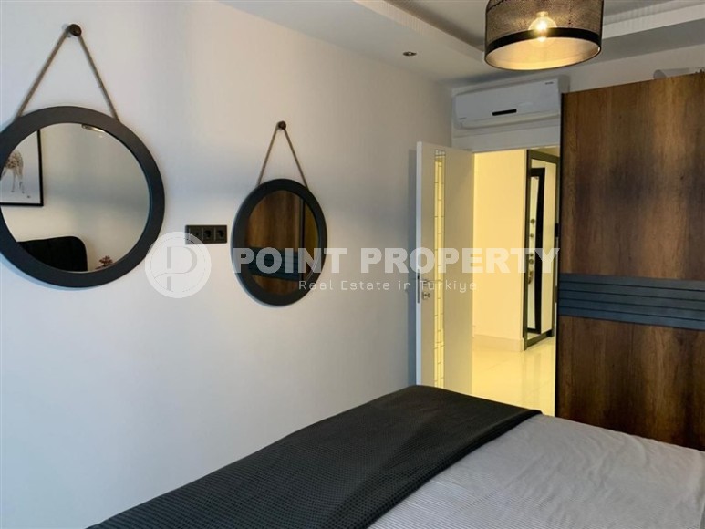 Стильная квартира на 6-м этаже в жилом комплексе 2016 года постройки, в центре района Тосмур-id-8124-фото-6