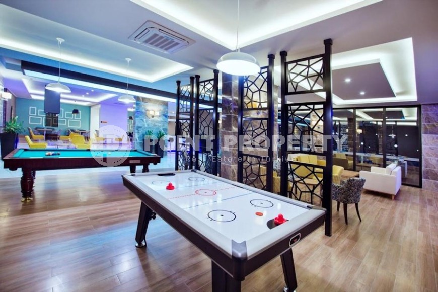 Стильная квартира на 6-м этаже в жилом комплексе 2016 года постройки, в центре района Тосмур-id-8124-фото-14