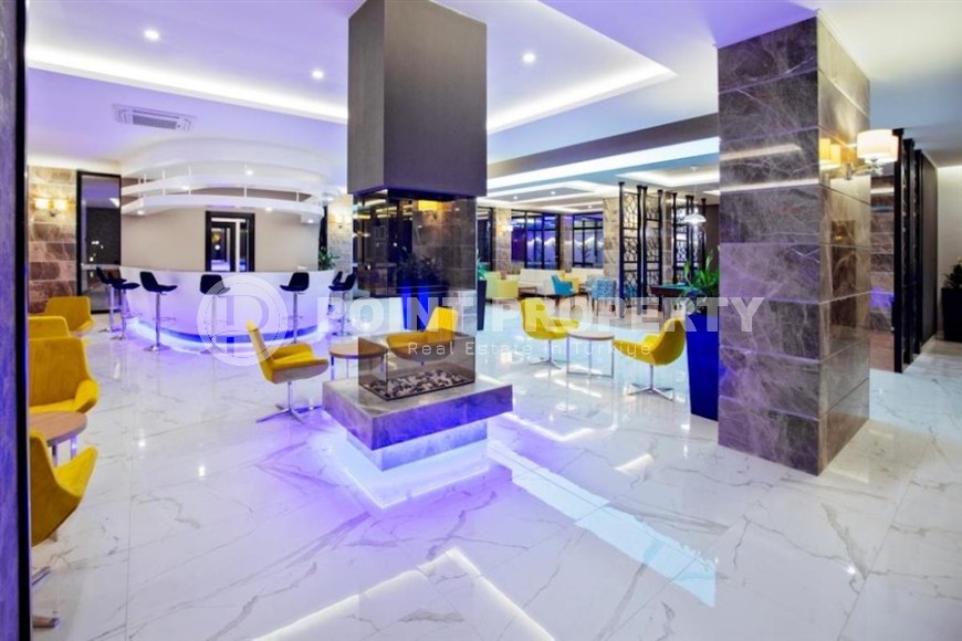 Стильная квартира на 6-м этаже в жилом комплексе 2016 года постройки, в центре района Тосмур-id-8124-фото-15