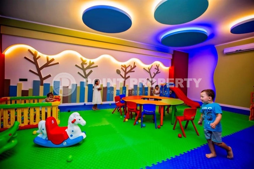 Стильная квартира на 6-м этаже в жилом комплексе 2016 года постройки, в центре района Тосмур-id-8124-фото-16