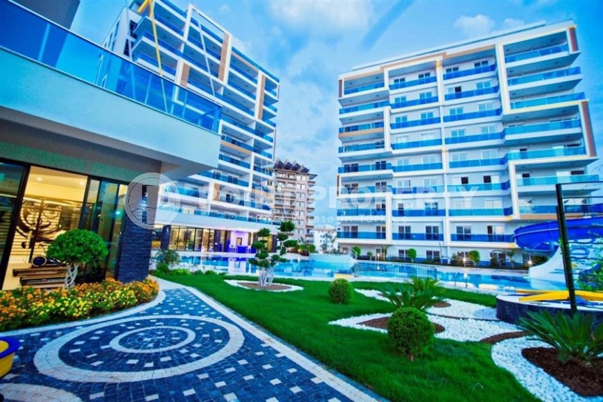 Стильная квартира на 6-м этаже в жилом комплексе 2016 года постройки, в центре района Тосмур-id-8124-фото-17