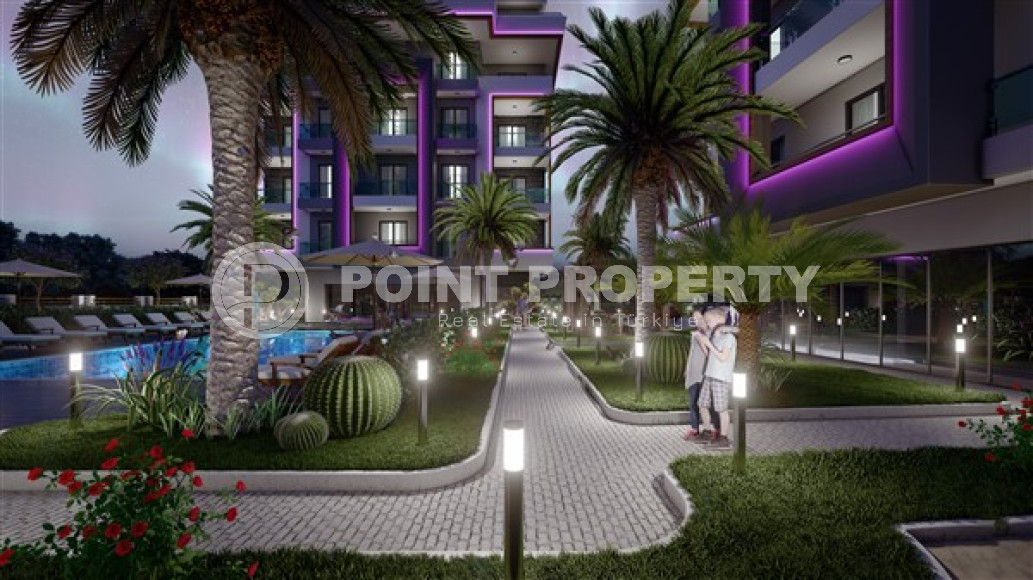 Two bedroom apartment, 75m², in a residence with a swimming pool under construction in Oba, Alanya-id-1636-photo-23