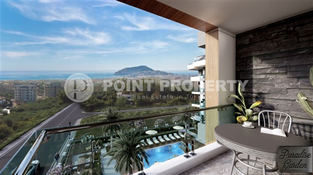 Two bedroom apartment, 75m², in a residence with a swimming pool under construction in Oba, Alanya-id-1636-photo-27