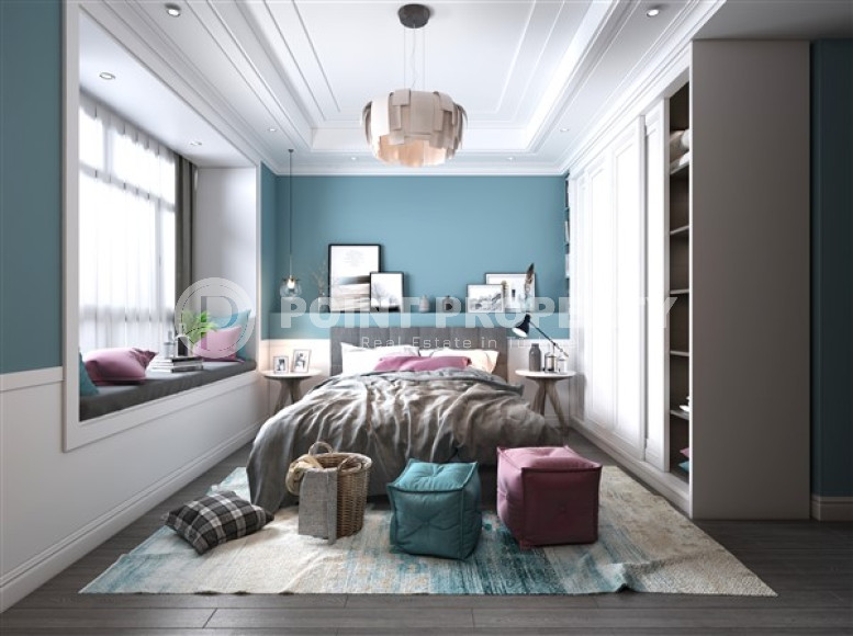 Two bedroom apartment, 75m², in a residence with a swimming pool under construction in Oba, Alanya-id-1636-photo-29