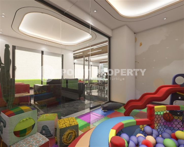 Two bedroom apartment, 75m², in a residence with a swimming pool under construction in Oba, Alanya-id-1636-photo-38