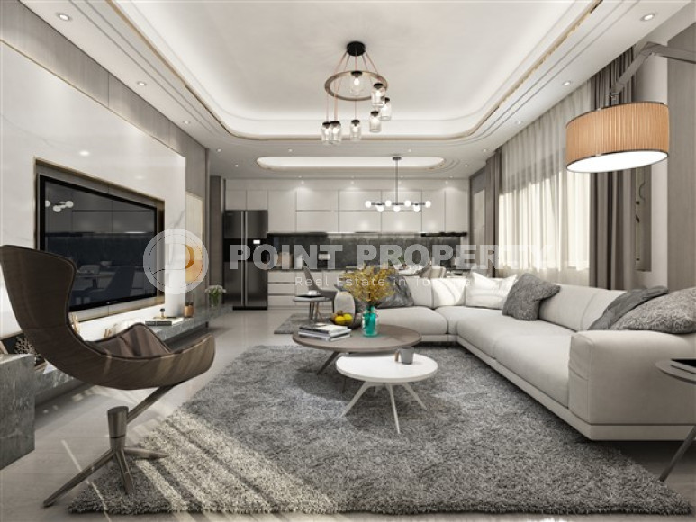 Two bedroom apartment, 75m², in a residence with a swimming pool under construction in Oba, Alanya-id-1636-photo-40