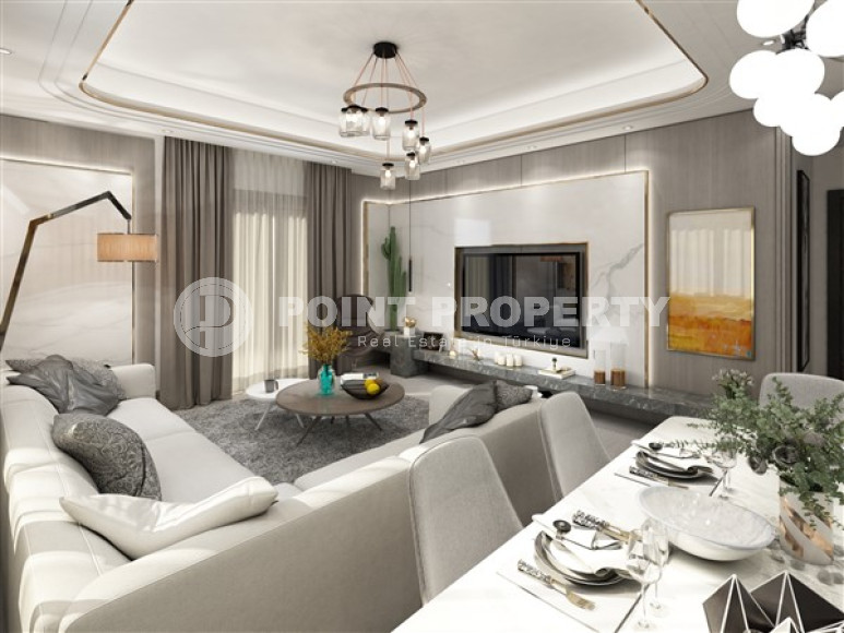 Two bedroom apartment, 75m², in a residence with a swimming pool under construction in Oba, Alanya-id-1636-photo-41