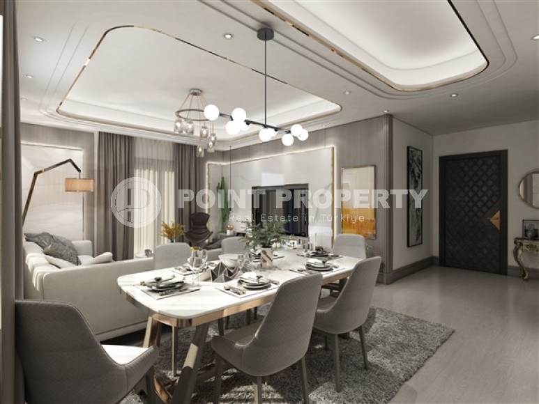 Two bedroom apartment, 75m², in a residence with a swimming pool under construction in Oba, Alanya-id-1636-photo-42