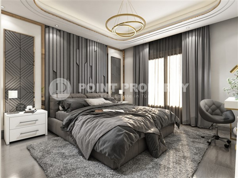 Two bedroom apartment, 75m², in a residence with a swimming pool under construction in Oba, Alanya-id-1636-photo-44