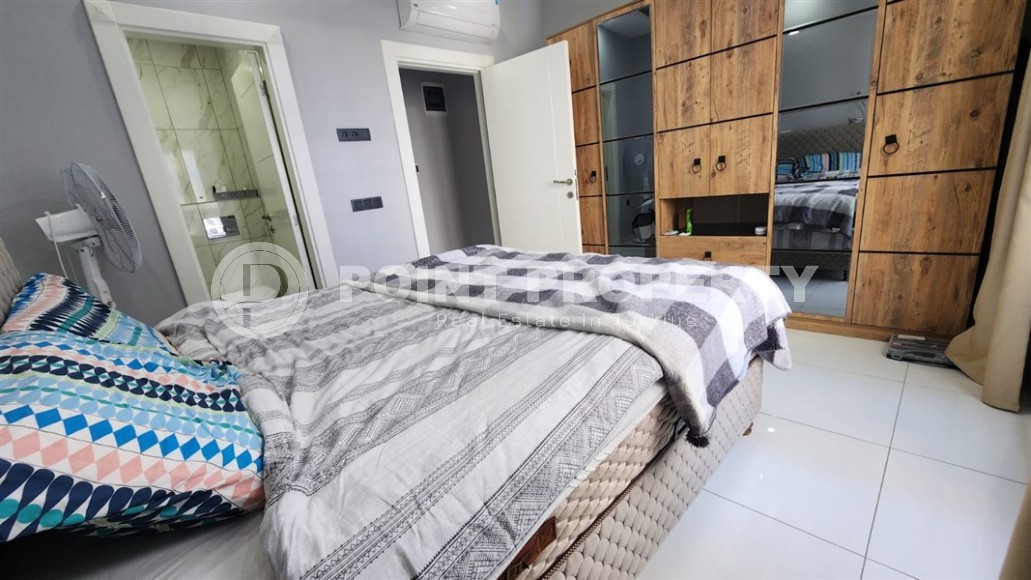 Современная квартира 2+1 в 650 метрах от моря, в центре района Махмутлар-id-8137-фото-5