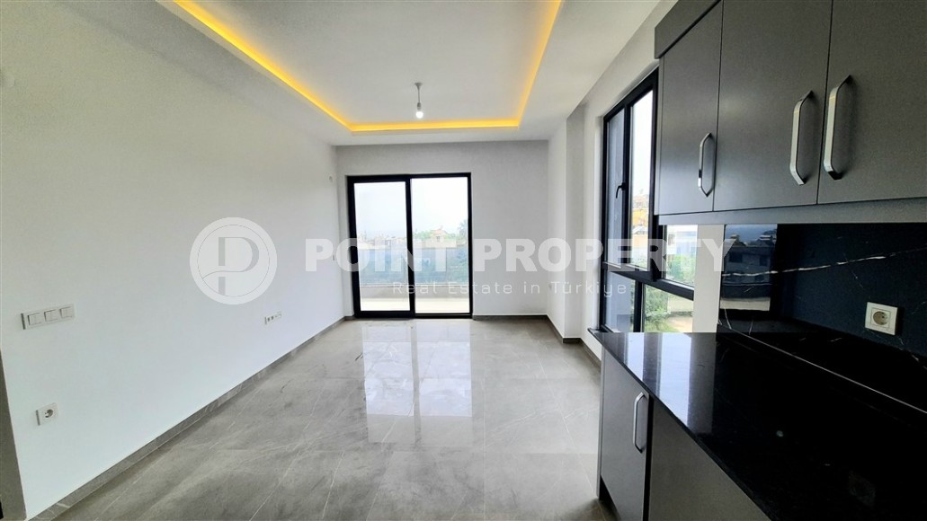 Стильная квартира с видом на море, Демирташ, Алания.-id-8139-фото-3