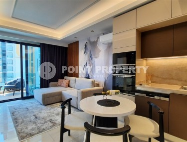 Cozy apartment overlooking the sea and the infrastructure of the complex in Mahmutlar, Alanya.-id-8141-photo-2