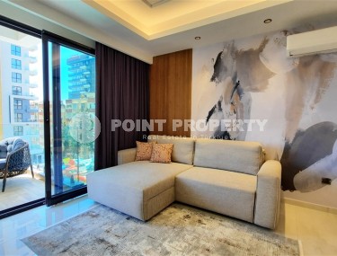 Cozy apartment overlooking the sea and the infrastructure of the complex in Mahmutlar, Alanya.-id-8141-photo-4