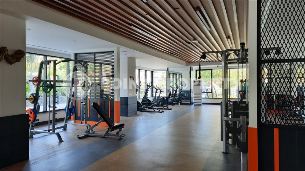 Уютная квартира с видом на море и инфраструктурный комплекс в Махмутларе, Алания.-id-8141-фото-14