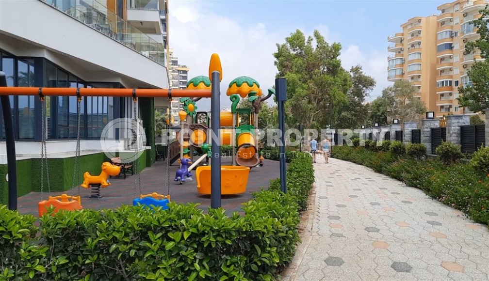 Уютная квартира с видом на море и инфраструктурный комплекс в Махмутларе, Алания.-id-8141-фото-16