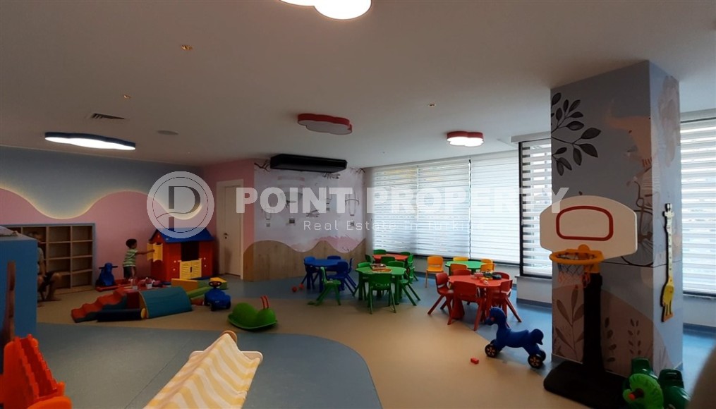 Уютная квартира с видом на море и инфраструктурный комплекс в Махмутларе, Алания.-id-8141-фото-18