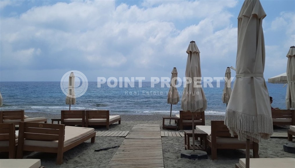 Уютная квартира с видом на море и инфраструктурный комплекс в Махмутларе, Алания.-id-8141-фото-19