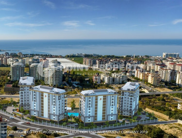 Apartments in a residential complex at the final stage of construction, in a picturesque area of Turkey - Avsallar-id-1005-photo-3