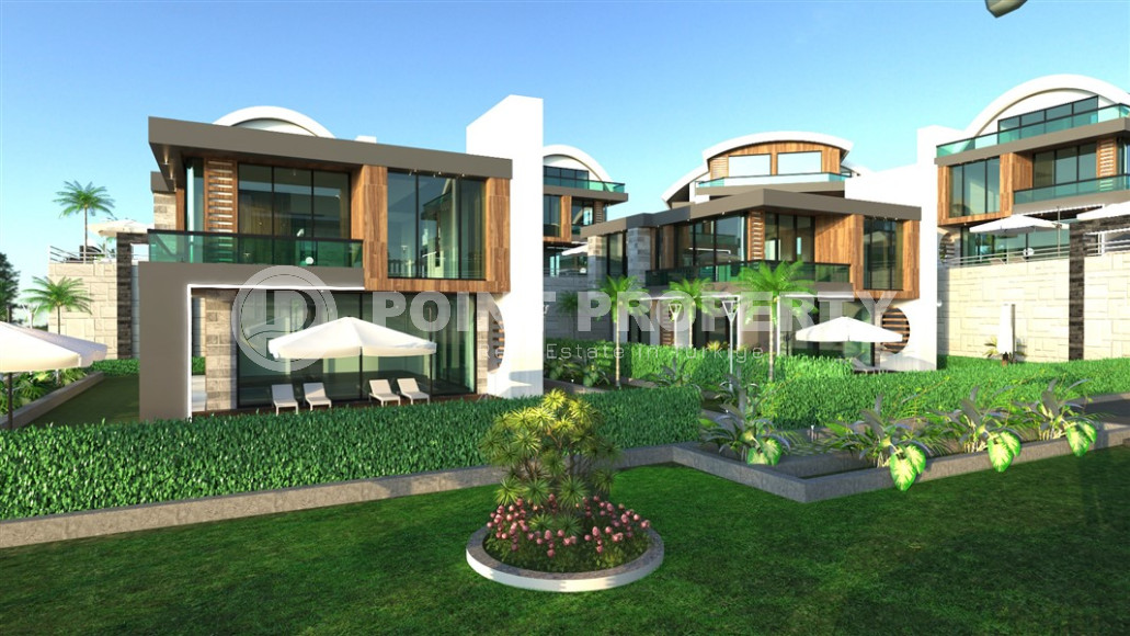Last two villas in a new complex 600 m from the sea, Kargicak-id-1088-photo-2