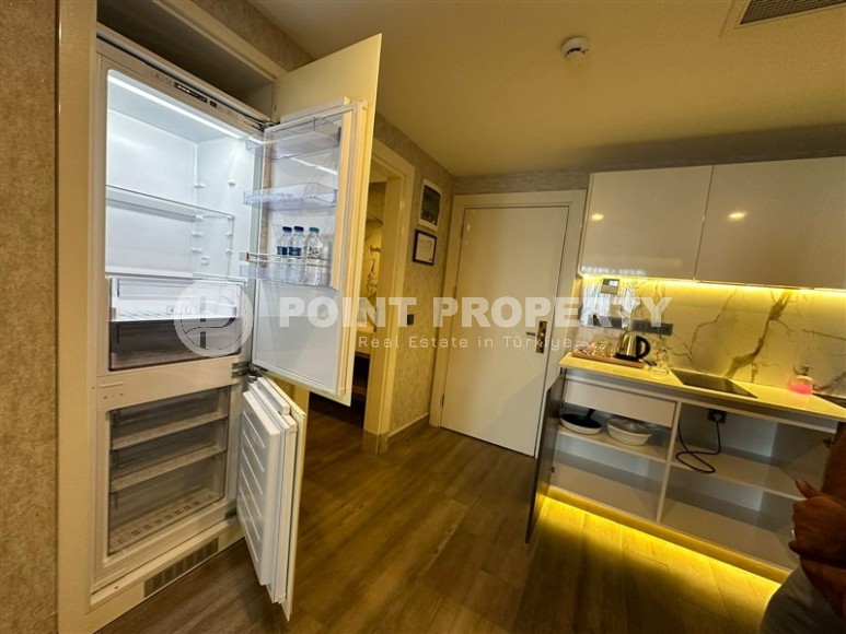 Компактная квартира с потрясающим видом на море в районе Конаклы-id-8160-photo-5