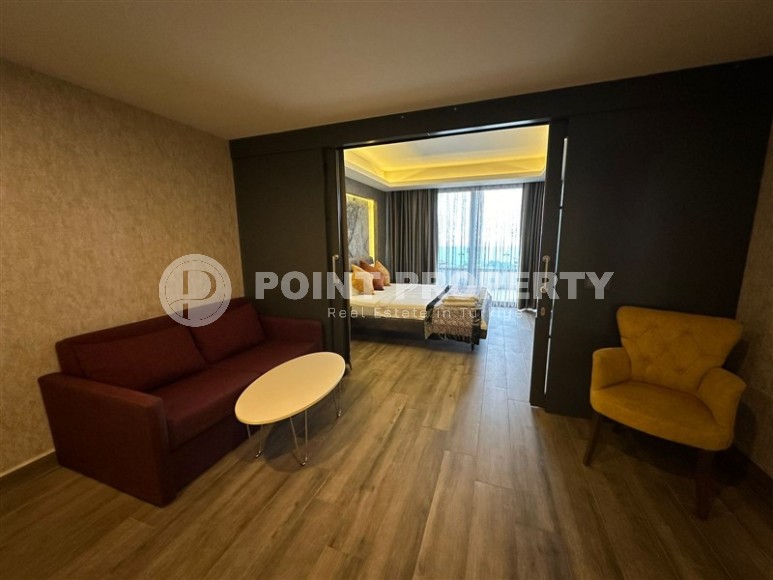 Компактная квартира с потрясающим видом на море в районе Конаклы-id-8160-photo-7