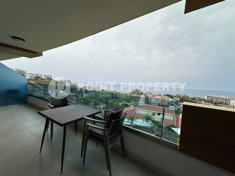 Компактная квартира с потрясающим видом на море в районе Конаклы-id-8160-photo-9