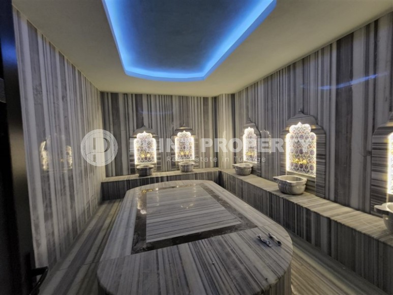 Уютная квартира с мебелью в Махмутларе в 300 метрах от моря-id-8161-фото-13