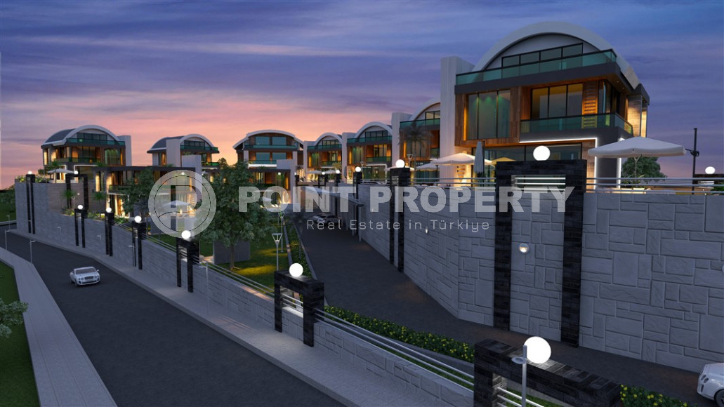 Last two villas in a new complex 600 m from the sea, Kargicak-id-1088-photo-3