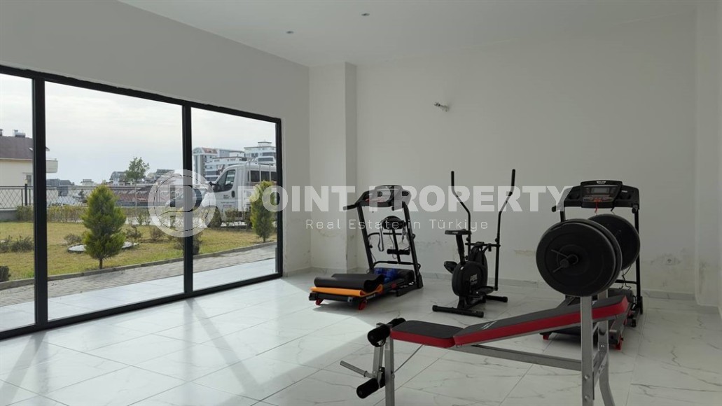 Уютная квартира 1+1 в современном доме на 4-м этаже в Авсалларе-id-8166-фото-9