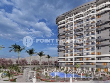 Квартира в Махмутларе всего в 750 метрах от моря. Дом с инфраструктурой-id-8169-photo-2