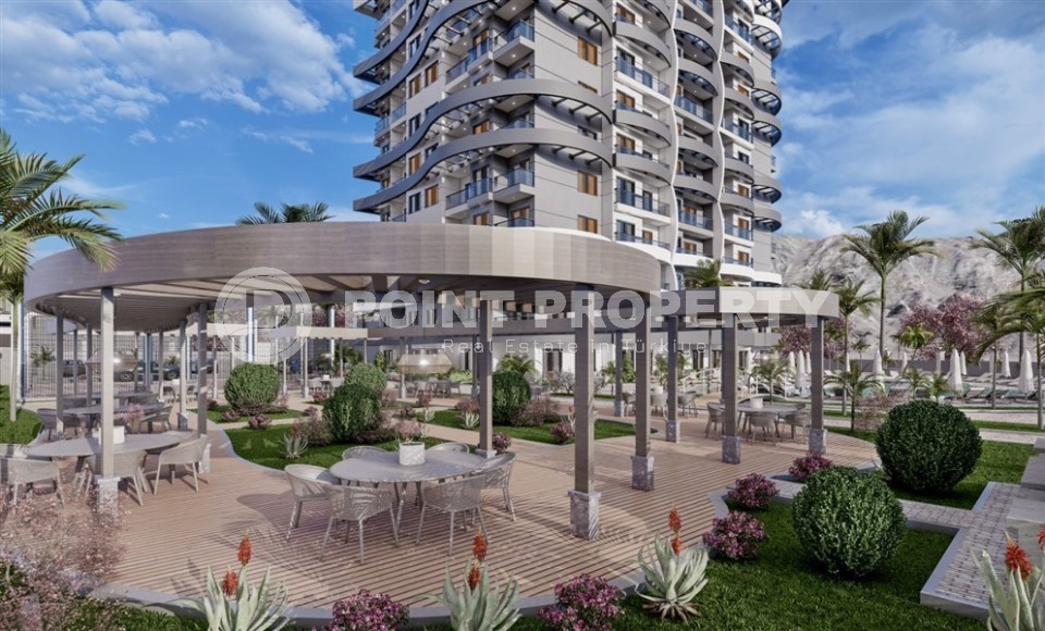 Квартира в Махмутларе всего в 750 метрах от моря. Дом с инфраструктурой-id-8169-photo-9