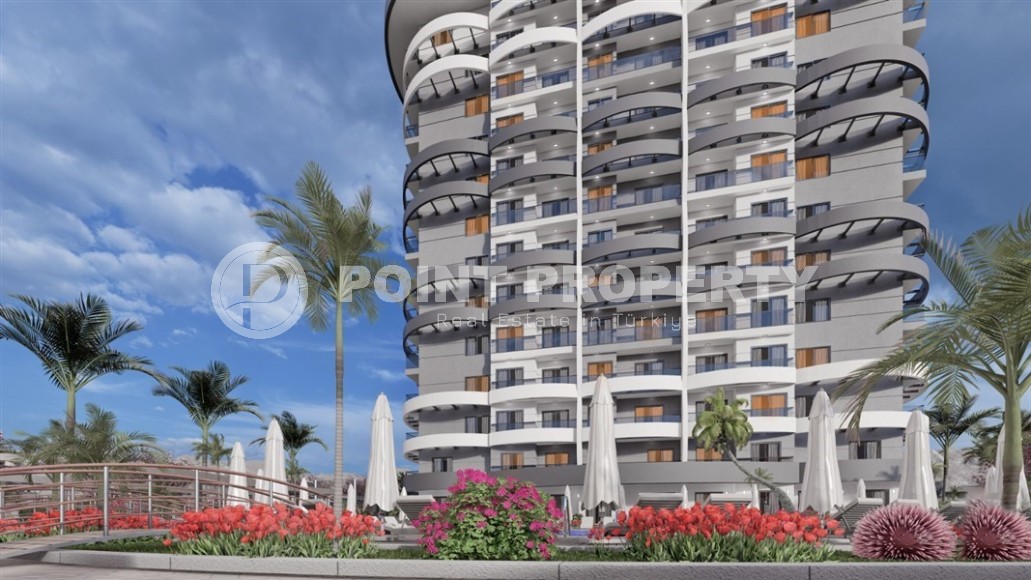 Квартира в Махмутларе всего в 750 метрах от моря. Дом с инфраструктурой-id-8169-photo-10