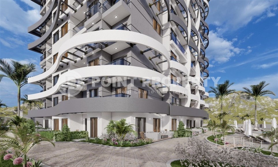 Квартира в Махмутларе всего в 750 метрах от моря. Дом с инфраструктурой-id-8169-photo-11