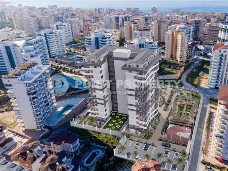 Квартира в Махмутларе всего в 750 метрах от моря. Дом с инфраструктурой-id-8169-photo-13