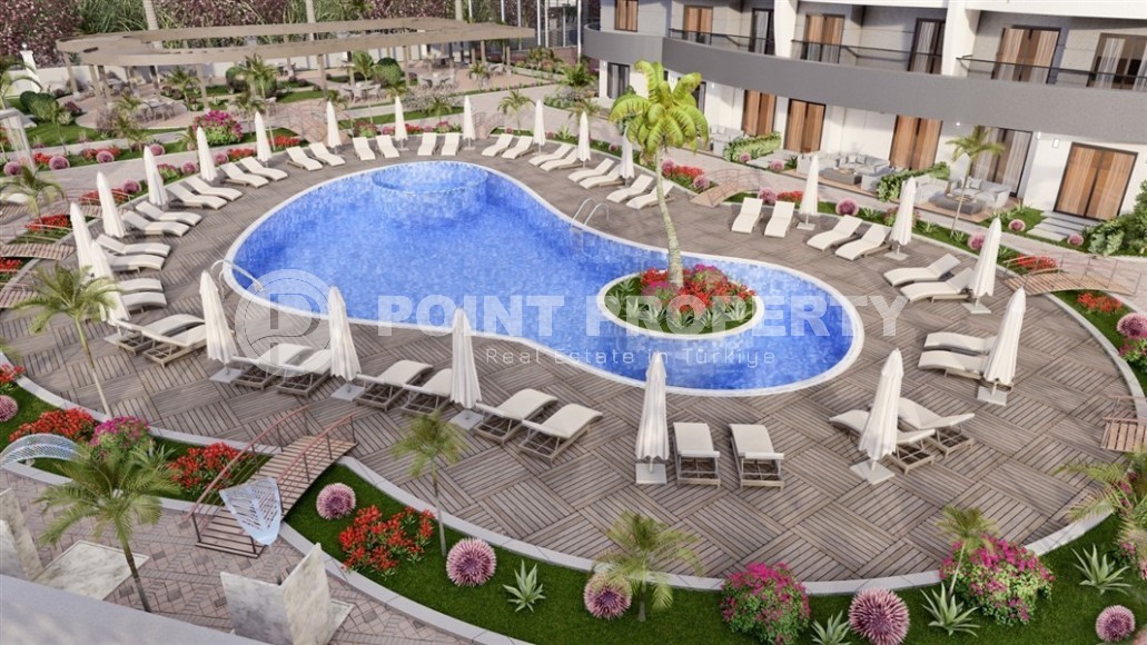 Квартира в Махмутларе всего в 750 метрах от моря. Дом с инфраструктурой-id-8169-photo-15