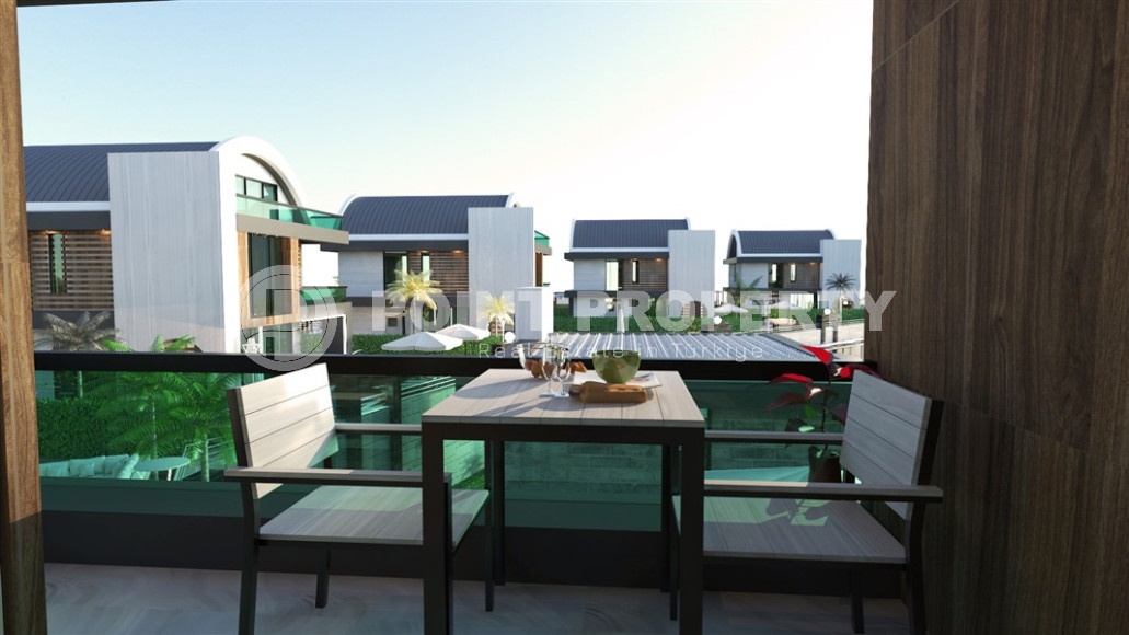 Last two villas in a new complex 600 m from the sea, Kargicak-id-1088-photo-4