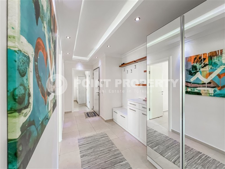 Квартира в Махмутларе для большой семьи в комплексе с бассейном-id-8174-фото-7