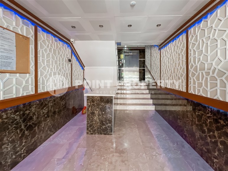 Квартира в Махмутларе для большой семьи в комплексе с бассейном-id-8174-фото-19