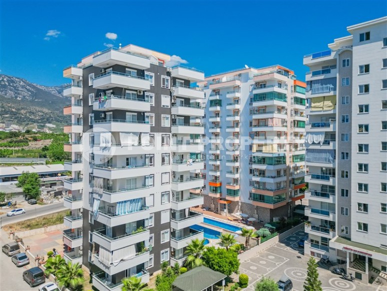 Квартира в Махмутларе для большой семьи в комплексе с бассейном-id-8174-фото-22