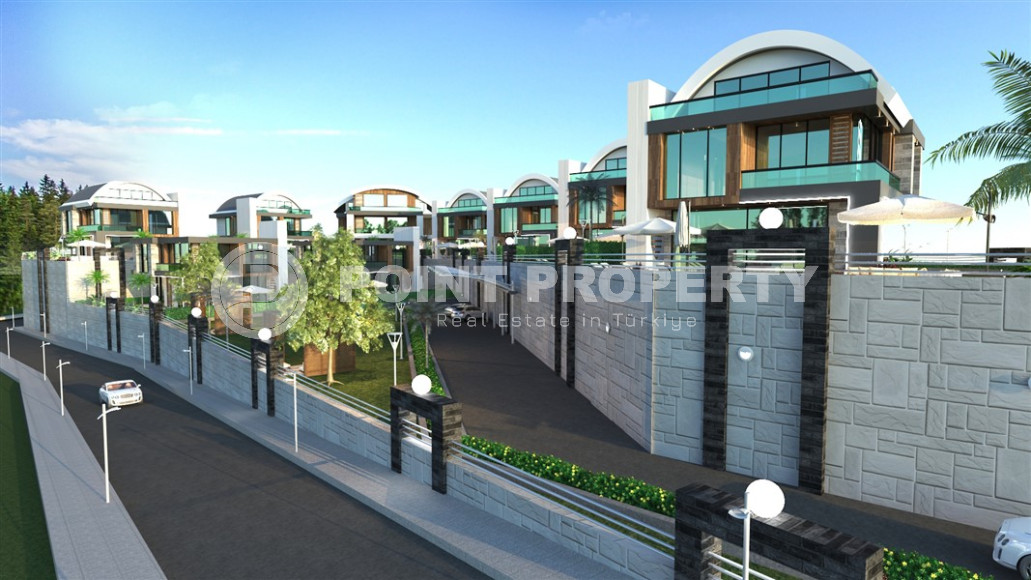 Last two villas in a new complex 600 m from the sea, Kargicak-id-1088-photo-5